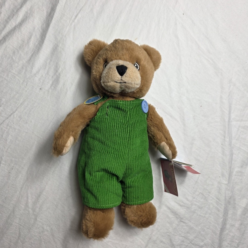 YOTTOY Corduroy Bear Collection Plush stuffed Animal Hidden Button